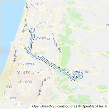 249 Bus Line Map