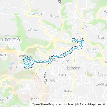 794 Bus Line Map