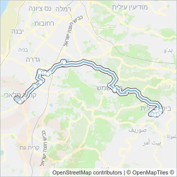 175 Bus Line Map