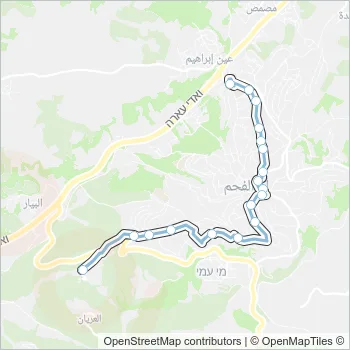 27 Bus Line Map