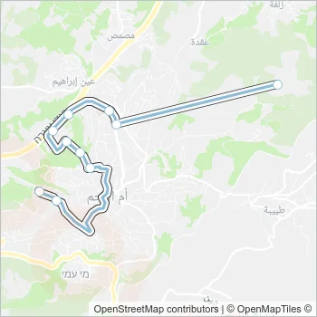 28א Bus Line Map