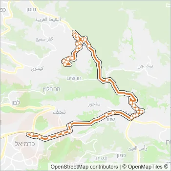 152 Bus Line Map