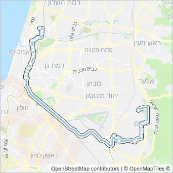 506 Bus Line Map