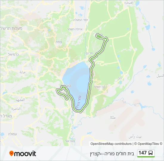 Автобус 147: карта маршрута