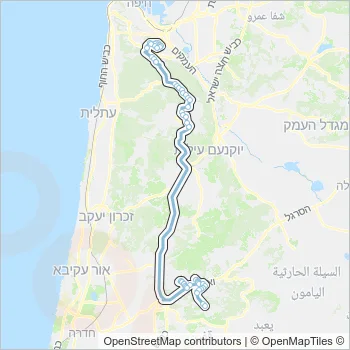 297 Bus Line Map