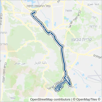 181 Bus Line Map