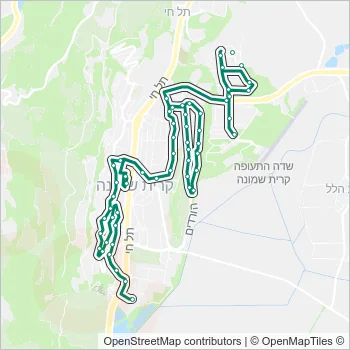 11 Bus Line Map