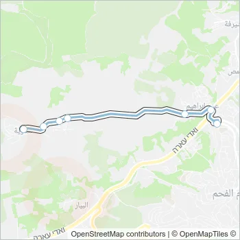 39 Bus Line Map