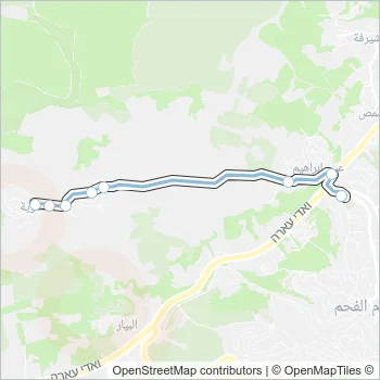 39 Bus Line Map