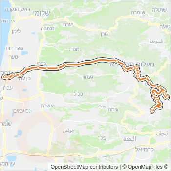 45 Bus Line Map