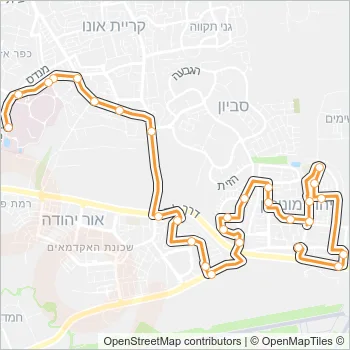 3 Bus Line Map