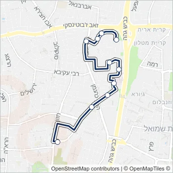 937 Bus Line Map