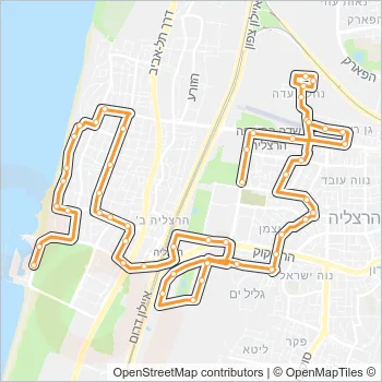 33 Bus Line Map