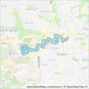 52 Bus Line Map
