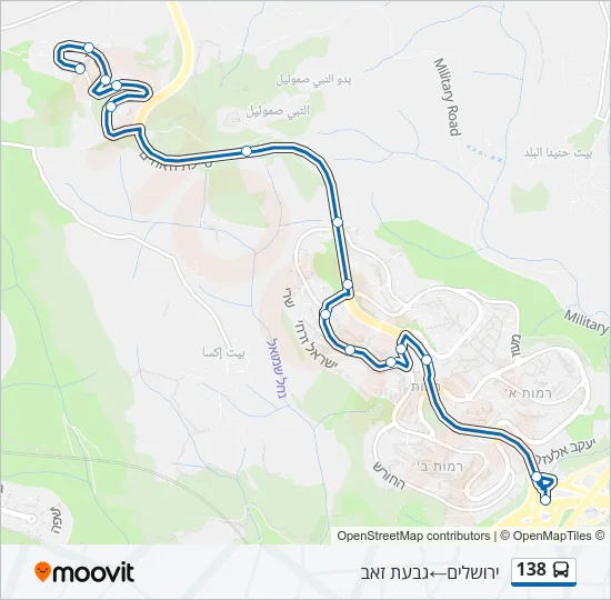 138 Bus Line Map