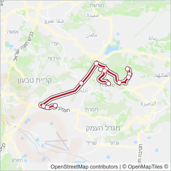 310 Bus Line Map