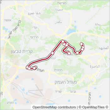 310 Bus Line Map