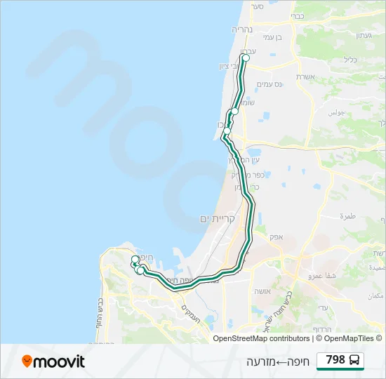 798 ♿ Bus Line Map