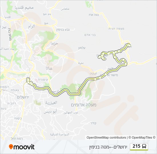 215♿ Bus Line Map