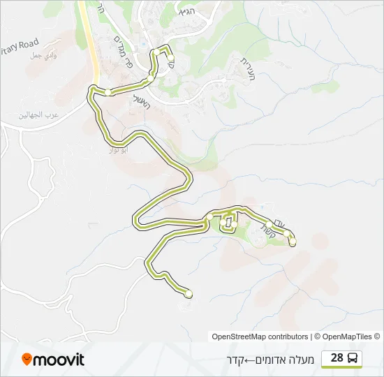 28 ♿ Bus Line Map