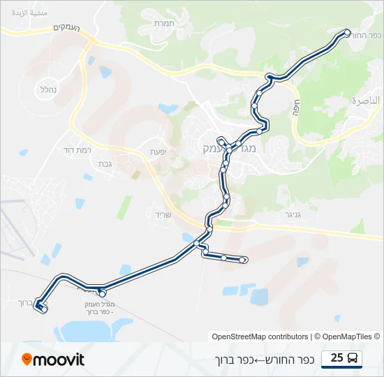 25 ♿ Bus Line Map