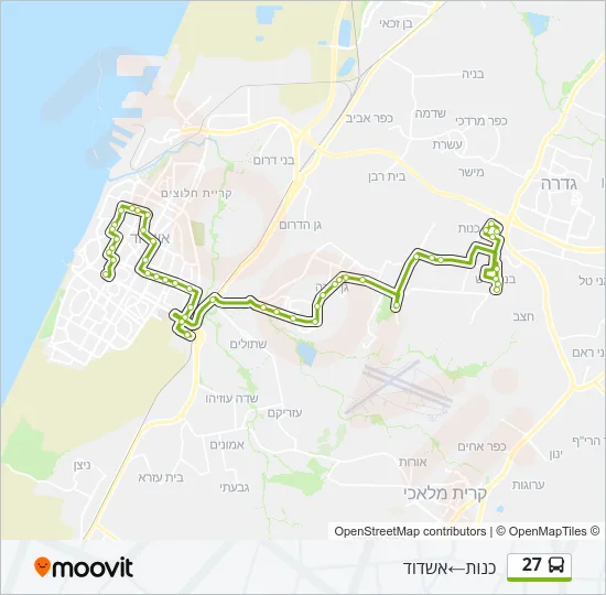 27 ♿ Bus Line Map