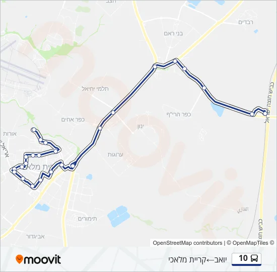 10 ♿ Bus Line Map