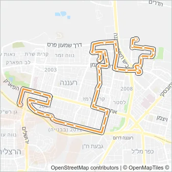 12 Bus Line Map