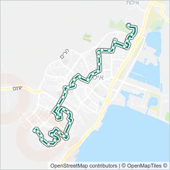 4 Bus Line Map