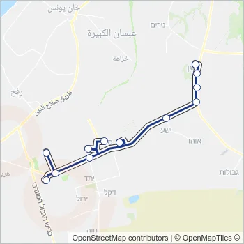11 Bus Line Map