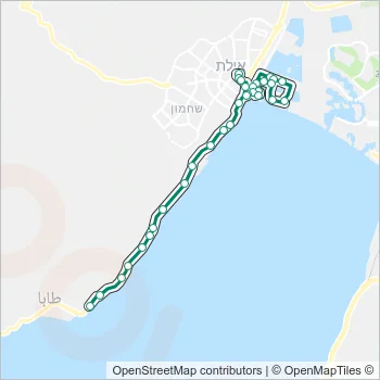 16 Bus Line Map