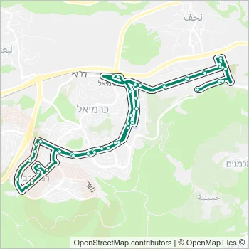 4 Bus Line Map