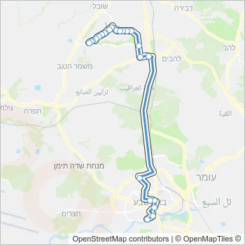 471 Bus Line Map