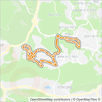 26 Bus Line Map