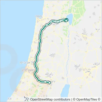 912 Bus Line Map
