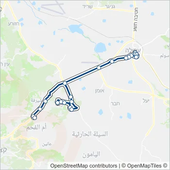 246 Bus Line Map