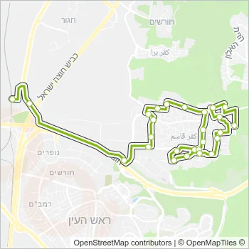 1 Bus Line Map