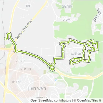 1 Bus Line Map