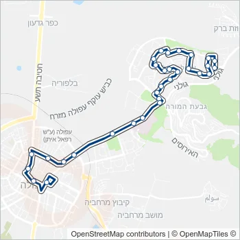 10 Bus Line Map