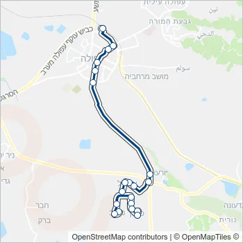 49 Bus Line Map