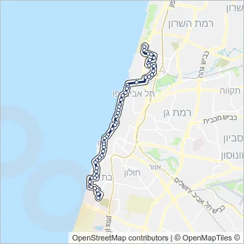 10 Bus Line Map