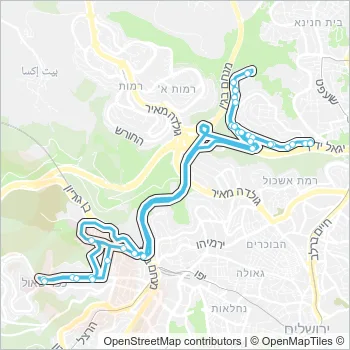 567 Bus Line Map