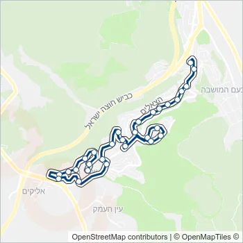 19 Bus Line Map