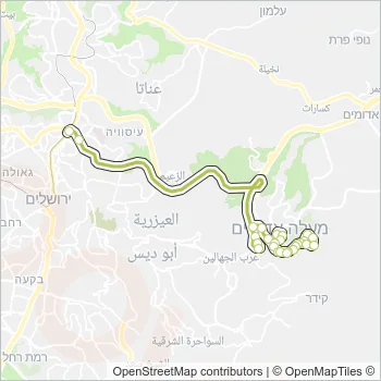 166 Bus Line Map