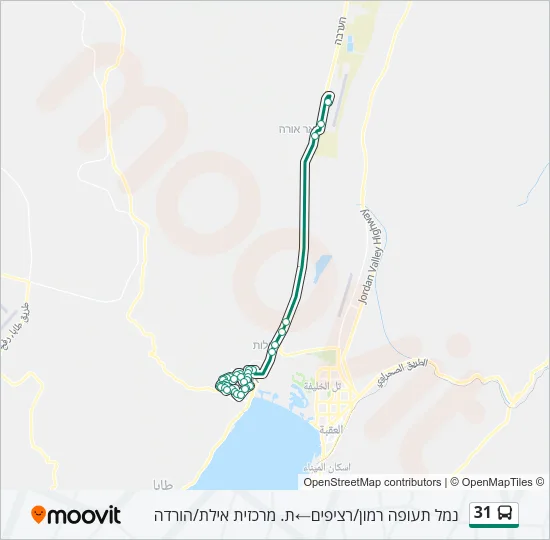 31 Bus Line Map