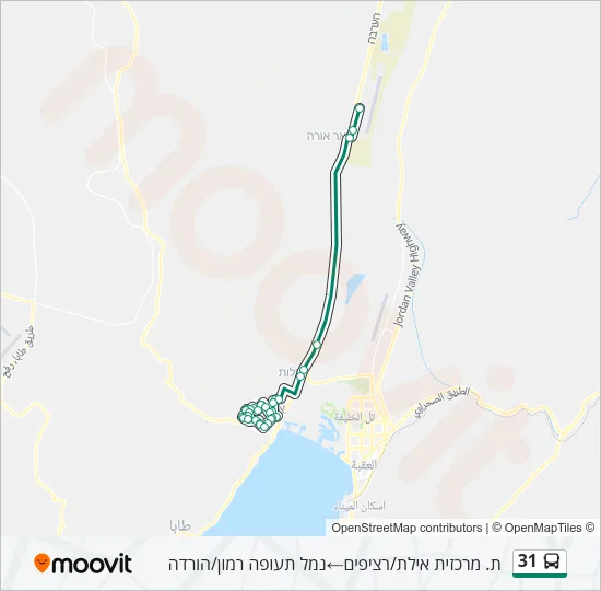 31 Bus Line Map