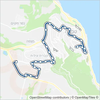 9 Bus Line Map