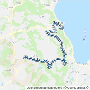 33 Bus Line Map