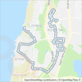 7 Bus Line Map