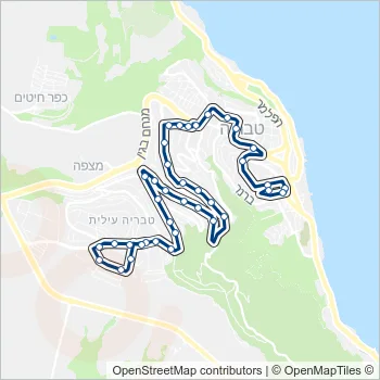 12 Bus Line Map